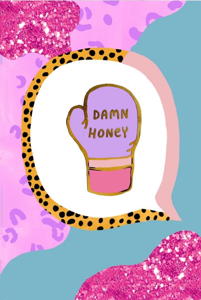 Damn Honey pin pre-order